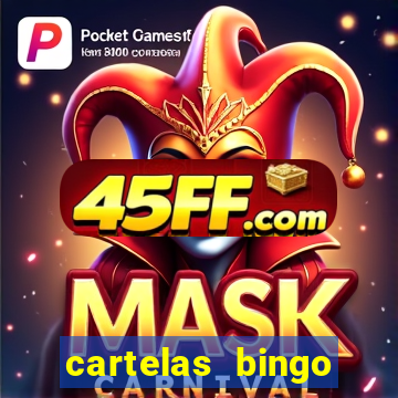 cartelas bingo bingo de palavras para imprimir